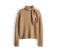 OPUS Damen Pullover | PARF Regular Strickpullover im Alpaka Wollmix Salted Caramel, 36