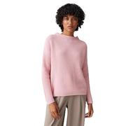 OPUS Damen Pullover | PARTO Regular Strickpullover aus Baumwolle Coral Blush, 40