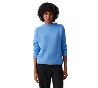 OPUS Damen Pullover | PARTO Regular Strickpullover aus Baumwolle Water Blue, 44