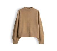 Opus Fashion Damen Feinstrickpullover PILAS Regular im Fledermausstil Grau M