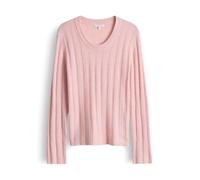 OPUS Damen Pullover | POLMI Slim Rippstrickpullover mit Wollanteil Coral Blush, 36