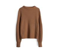 OPUS Strickpulllover mit Stehkragen Modell 'Pontelle' in Camel, Größe 42