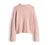 Opus Fashion Pullover PRIEFE, luftiger Strick, 3D-Optik, Regular Fit, Rosa Größe 40