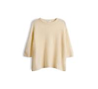 OPUS Damen Pullover | Strickpullover aus hochwertigem Wollmix Regular Fit Honey Butter, 36