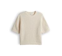 OPUS Damen Pullover | Strickpullover PORIMA Slim aus nachhaltiger Baumwolle Natural Glaze, 40