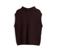 OPUS Damen Pullunder | PASILLA Regular Strickpullunder aus BCI Cotton Mix Dark Grape, 42