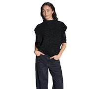 OPUS Damen Pullunder | PEXTO Loose Pullunder aus Chenillegarn Black, 42