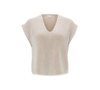 OPUS Damen Pullunder | Pullunder PEGO Regular aus weichem Baumwoll Mix Soft Oat, L