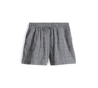 OPUS Damen Shorts | Leinenshorts MELANE Linen in zweifarbiger Struktur Coal Blue, 34