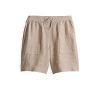 Opus Fashion Damen-Leinenshorts Melane - zweifarbige Struktur - Größe 40