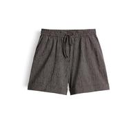 OPUS Straight Fit Shorts mit elastischem Bund Modell 'Malky' in Dunkelbraun, Größe 36