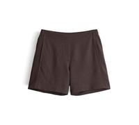 OPUS Damen Shorts | MELANE Oasis aus ECOVERO™ Viskose Leinenmix Affogato, 42