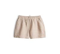 OPUS Damen Shorts | MELANE Shorts Twotone Leinenshorts in zweifarbiger Struktur golden beige, 40