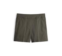 Opus Fashion Damen-Shorts Mingah – Baumwoll-Leinen-Mix, Olive Leaf – Größe 42