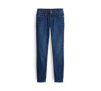 OPUS Damen Skinny | Skinny Jeans ELMA Strong Blue Low Rise aus stretchigem BCI Cotton Mix Strong Blue, 44 L30