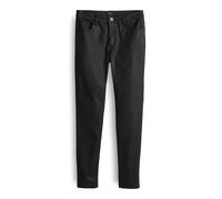 OPUS Damen Slim | Evita Iconic Slim Fit Bi-Stretch Jeans mit Coating Mid Rise Black, 40 L28