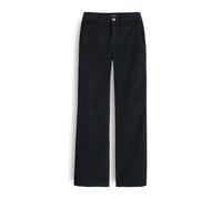 OPUS Damen Stoffhose | EBBI Corduroy Flared Leg aus Feincord Coal Blue, 44 L32