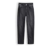 OPUS Damen Straight | Elana Straight Jeans aus BCI Cotton Mix Mid Rise mid Iconic Grey, 34 L30
