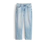 OPUS Damen Straight | MINAH Honest Straight Jeans aus Dry Indigo® Mid Rise Light Iconic Blue, 34 L26