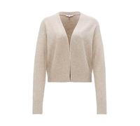 OPUS Damen Strickjacke | Cardigan DAMETTA Loose mit Glitzer Details Ivory, 42