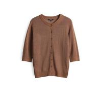 OPUS Damen Strickjacke | Cardigan DATINA Slim Softer Feinstrick-Klassiker golden Oak, 34