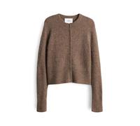 OPUS Damen Strickjacke | DRENI Slim Strickjacke aus weichem Alpakamix Cocoa, 42