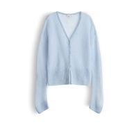 OPUS Damen Strickjacke | Leichte Strickjacke im Mohair Wolle Mix Slim Fit Seasalt, 36