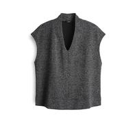 OPUS Damen Sweatshirt | GAPLA Regular Sweattop in Tweed Optik Coal Blue, 44