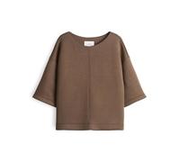 OPUS Damen Sweatshirt | GINAMA Wide Sweatshirt im Viskosemix Cocoa, 42