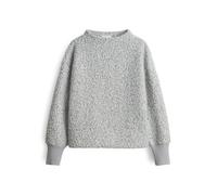 OPUS Damen Sweatshirt | GOBANO Regular Sweatshirt in Bouclé Optik Hazy Fog Melange, 36