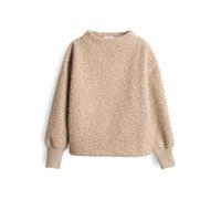 OPUS Damen Sweatshirt | GOBANO Regular Sweatshirt in Bouclé Optik Macadamia, 38