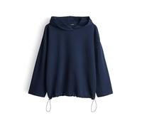 OPUS Damen Sweatshirt | GOLONJA Loose Hoodie aus Baumwoll Mix Coal Blue, 36