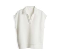 OPUS Damen Sweatshirt | GOSTE Regular Shirt aus strukturierter Sweatware Milk, 44