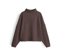 OPUS Damen Sweatshirt | GUMBI Loose weiches Sweatshirt mit Fledermausärmeln Coffee Bean, 42