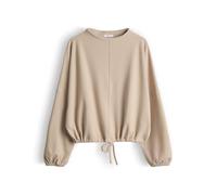 OPUS Damen Sweatshirt | GUMIPA Loose feminines Sweatshirt mit Softer Oberfläche Soft Oat, 42
