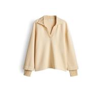 OPUS Damen Sweatshirt | GYHA Regular Sweatshirt im weichen Viskose Mix Honey Butter, 38