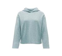OPUS Damen Sweatshirt | Hoodie GENULO Regular in Softer Strickoptik Glacier Blue, 40