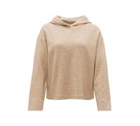 OPUS Damen Sweatshirt | Hoodie GENULO Regular in Softer Strickoptik Macadamia, 40