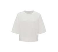 Opus Kurzarmpullover Damen weiß, M