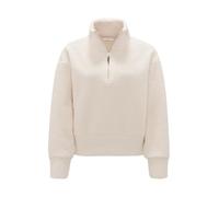 OPUS Damen Sweatshirt | Sweater GATROI Regular in Teddyfell Optik Soft Cream, 44