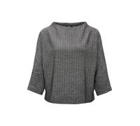 OPUS Damen Sweatshirt | Sweater GISHA Loose im Batwing Stil Black, 42