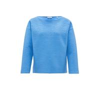 Opus Damen Sweatshirt GOTTOMAN Boxy Fit Baumwoll-Mix Blue Salt Größe 36