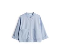 OPUS Damen Sweatshirt | Sweatjacke GOPTA Loose im angesagten Blouson Look Oxford Blue, 42