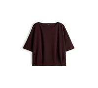OPUS Damen Sweatshirt | Sweatshirt aus Cotton Modal Mix Regular Fit Cherry Jam, 42