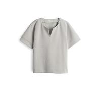 OPUS Damen Sweatshirt | Sweatshirt GEIKE Loose in zweifarbiger Rippstruktur Green Glow, 44