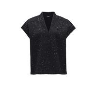 OPUS Damen Sweatshirt | Sweatshirt GLAMINA Regular in schimmernder Bouclé Optik Black, 36