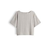 OPUS Damen Sweatshirt | Sweatshirt mit dreidimensionaler Textur Regular Fit Coal Blue, 42