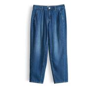 Opus Damen Jeans LOLAH Comfy Tapered - BCI Cotton, Mid Rise, Mid Slouchy, Blau, 38 L28