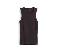 OPUS Damen Top | ILESSO Slim aus BCI Cotton Mix Midnight Brown, 44