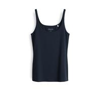 OPUS Damen Top | INA Trägertop Slim aus stretchigem BCI Cotton Mix Coal Blue, 44